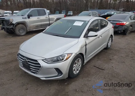 2017 Hyundai Elantra Se z USA, uszkodzony, nr VIN 5NPD74LF8HH070283